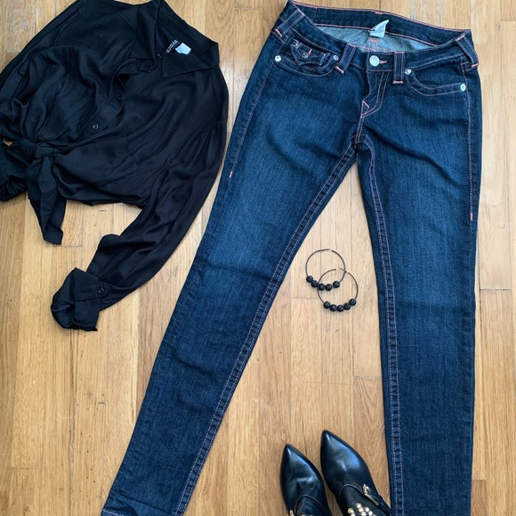 -Skinnylicious- True Religion Skinny Jeans - Picture 1 of 8